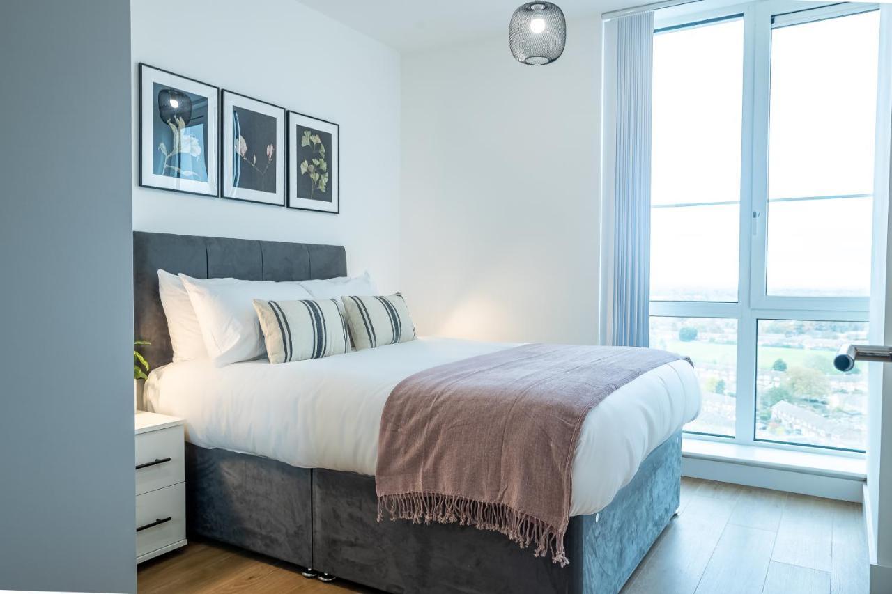 Luxe Apartments Bracknell Near Ascot, Legoland, Windsor, Lexicon - Free Parking & Gym ภายนอก รูปภาพ